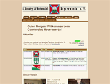 Tablet Screenshot of countryclub-hoy.com